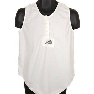 Vintage Beverly Hills Clothing Co Tank Top Womens Size Large White 80s
